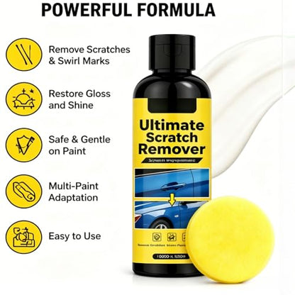 NanoPolix Scratch Remover，Nanopolix Car Cloth,Ultimate Scratch Remover,Cloth Scratch Remover Kit,Scuffs, Stains, Scratches, 100g (2pcs)