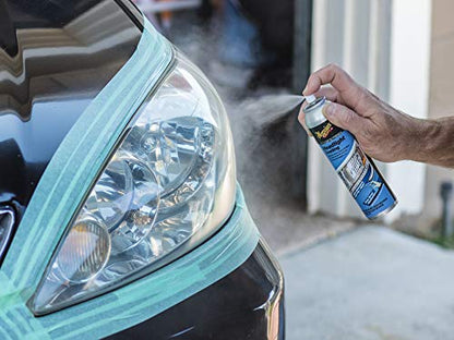 Meguiar's Two Step Car Headlight Restoration Kit, Headlight Cleaner Restores Clear Car Plastic and Protects from Re-Oxidation, Includes Coating and Cleaning Solution - 4 Count (1 Pack) - style: 2- Step Headlight Kit