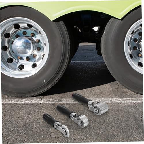 Holibanna 3pcs Tire Repair Tool Set with Plastic Handle Automotive Tire Patch Rollers for Car Truck Motorcycle