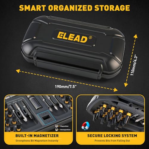 46 in 1 Magnetic Ratchet Screwdriver Set, Multi-Bit Screwdriver Kit, Nut Driver Set, Detachable Ratchet Handle with Storage Case, Repair Tool Kit for Furniture, Computer, Bicycle - style: 46-in-1 New Version