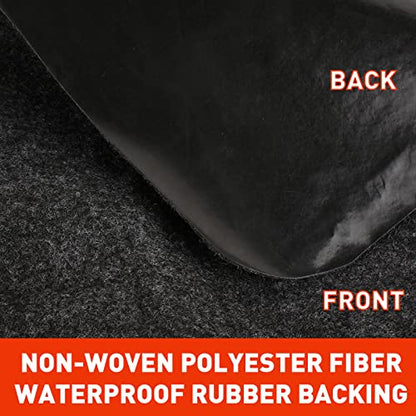 Golf Cart Parking Mat 4.9 ft × 9.1 ft Garage Floor Mat Oil Absorbent Waterproof Rubber Backing Layer Floor Protective Pad from Spills, Drips, Splashes and Stains | Oil Absorbent, Waterproof Rubber Backing Layer, Protects from Spills, Drips, Splashes and S