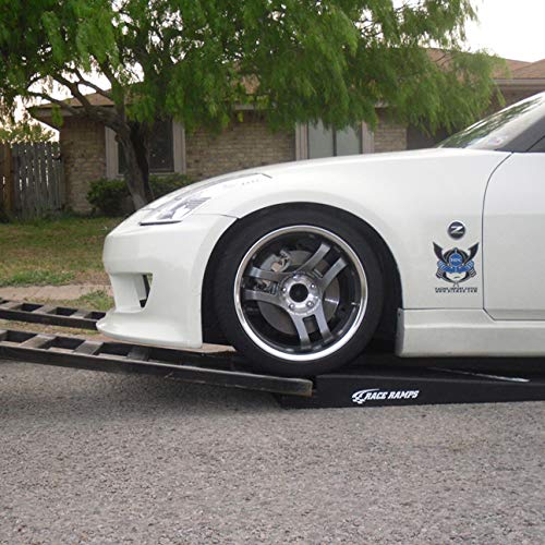 Race Ramps 2-Pack RR-TR-7 Trailer Ramp, Lightweight & Non-Scratch for Maintenance & Display, 7" - Portable Automotive Platform Riser for Loading, Oil Changes and Garage Use