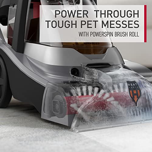 Hoover PowerDash Pet Advanced Compact Carpet Cleaner Machine with Above Floor Cleaning, Lightweight Carpet Shampooer Machine, Pair with a Hoover Carpet Cleaner Solution for a Bright, Refreshed Home - style: PowerDash Advanced