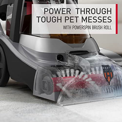 Hoover PowerDash Pet Advanced Compact Carpet Cleaner Machine with Above Floor Cleaning, Lightweight Carpet Shampooer Machine, Pair with a Hoover Carpet Cleaner Solution for a Bright, Refreshed Home - style: PowerDash Advanced