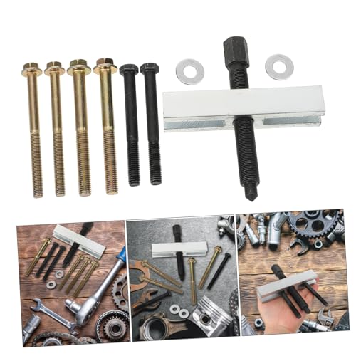 PRETYZOOM Heavy Duty Universal Bearing Puller Tool Set for Automotive Mechanics Crankshaft Pulley and Timing Gear Removal