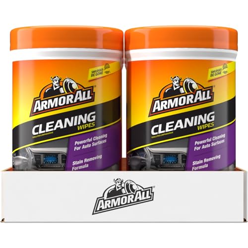Armor All Car Cleaning Wipes, Wipes for Car Interior and Car-Exterior, 90-Wipes Each (Pack of 6) - size: 90ct (Pack of 6)