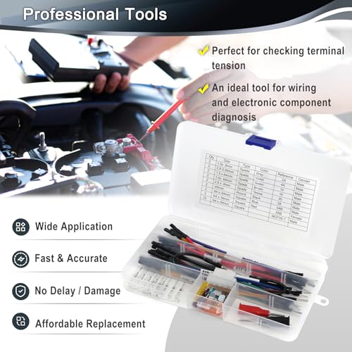 J-35616 TP-300-A Terminal Test Probes Lead Kits | Compatible with GM Vehicles Alternative to EL-35616-300-A, 35616 (34PCS)