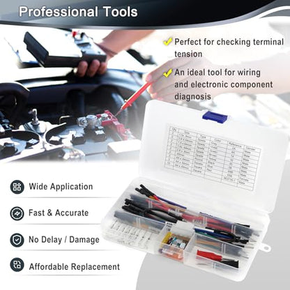 J-35616 TP-300-A Terminal Test Probes Lead Kits | Compatible with GM Vehicles Alternative to EL-35616-300-A, 35616 (34PCS)
