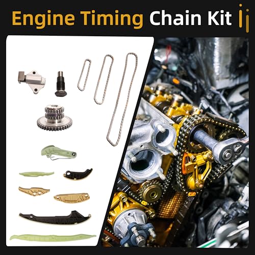 Timing Chain Kit with Timing Tool,For EA888 Gen 3 1.8/2.0L TFSI TSI | For Audi A1/A3/A4/A5/A6/A7/Q5/TT 2014+,For Volkswagen for Vw Jetta/Passat/Golf/Beetle/Polo 2014+, 06K115225L 06H105209AT