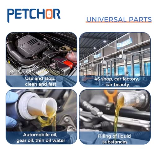 Fluid Extractor, 500CC suction syringe, Oil Syringe Manual Extraction Fill Pump, Fluid Syringe Pump Manual Suction Vacuum Fuel Car Transfer for Automotive Car Motorcycle Boat