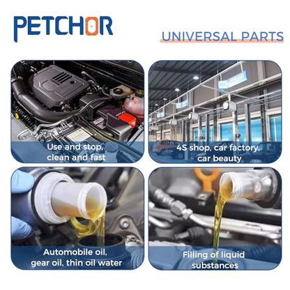 Fluid Extractor, 500CC suction syringe, Oil Syringe Manual Extraction Fill Pump, Fluid Syringe Pump Manual Suction Vacuum Fuel Car Transfer for Automotive Car Motorcycle Boat