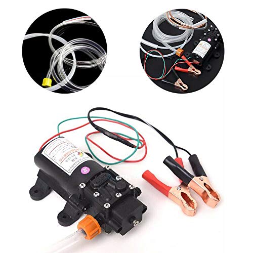Electric Oil Extractor Pump Kit 12V 60W Scavenge Exchange Transfer Pump for Auto Marine Boat Diesel Car Motorbike