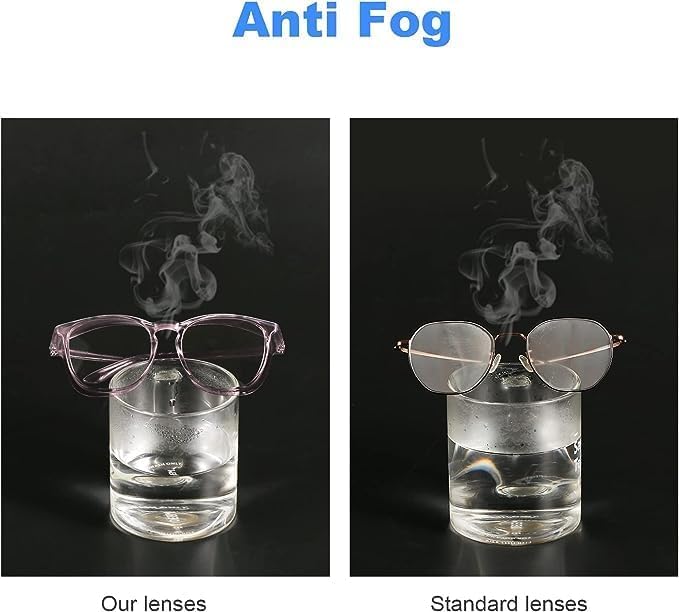 Stylish Safety Glasses Goggles for Women Girls Anti-fog Glasses Protective Eyewear Clear Glasses - color: Pink+purple