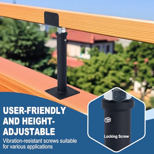 2 Pack U-Shaped Floor Jack, Heavy Duty Adjustable Steel Telepost with U-Head for 4x2, 4x4, 4x6 Joists, 11-15Inch Adjustment Range, Screw Jack Post for Beam Support & Leveling - size: 11-15