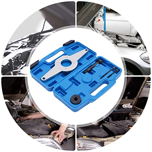 Vibration Damper Holding Tool,Crankshaft Pulley Removal Shock Absorber for VW 4cyl 1.8L 2.0L 4V TFSI EA888 Engines,Skoda,Audi,Seat