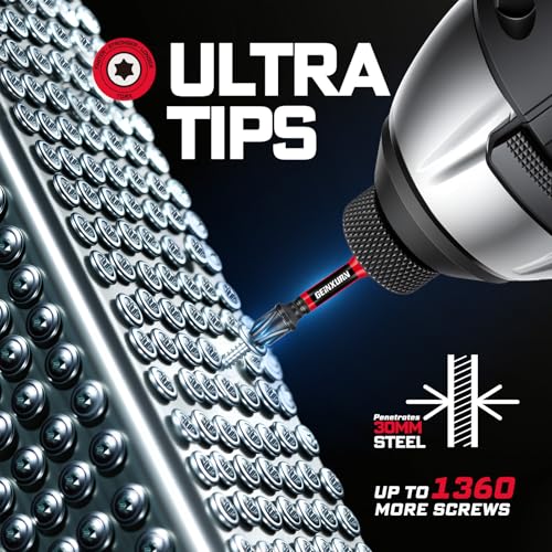 Geinxurn Impact #1#2#3 Phillips Screwdriver Bits Set, 26pcs 1” 2” (PH1/PH2/PH3) Magnetic S2 Steel Driver Bits Set and 1pc Impact Bit Holder with Color Coded Base - size: 27pcs-PH-A