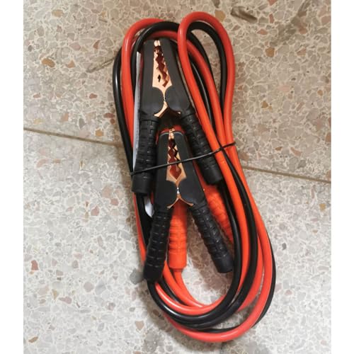 Alomejor Jumper Cable Heavy Duty Booster Cable Pure Copper and Rubber Strong Clamp Extended Wire for Cars Trucks SUVs and Agricultural Commercial Vehicles (2.5 Meter/8.20ft 1000A) - size: 2.5 Meter/8.20ft 1000A