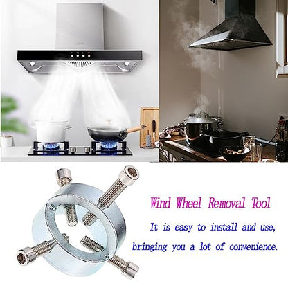 WANLIAN Fan Blade Blower Wheel Puller Range Hood Cleaning Tool | Wind Wheel Removal, Pull Appliance