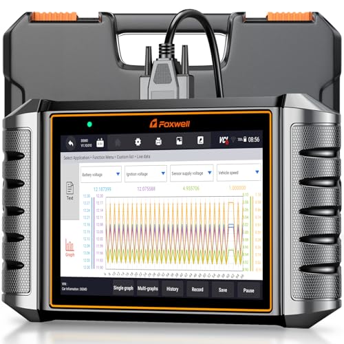 FOXWELL NT710 fit for GM Diagnostic Scan Tool, Bi-Directional All System OBD2 Scanner for Chevrolet Buick GMC Cadillac, All Resets Code Reader Oil EPB SAS TPMS ABS Bleeding Throttle Crankshaft Relearn