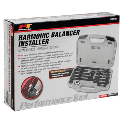 Performance Tool W89710 Harmonic Balancer Installer - Professional Grade Automotive Tool for Engine Balance Repair - style: Harmonic Balancer Installer