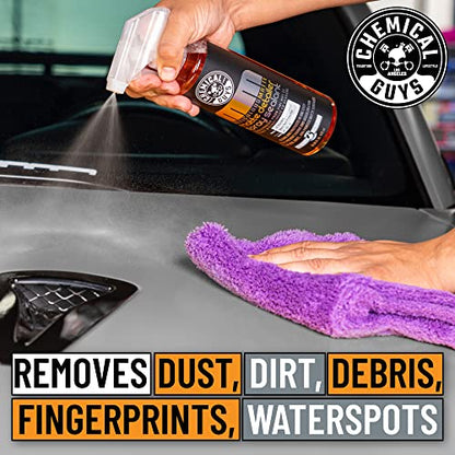 Chemical Guys, Meticulous Matte & Satin Finish Detailer & Sealant, 16 oz | Quick detailer for satin and matte finishes and vinyl wraps, cleans streak-free without adding unwanted gloss