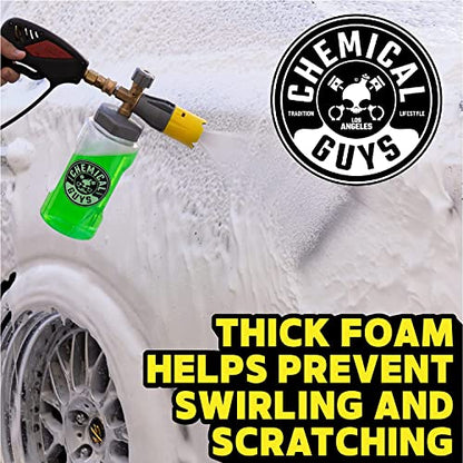 Chemical Guys Big Mouth Max Release Foam Cannon - Foam Cannon for Pressure Washer for Car Wash, Home Cleaning, and Boat Wash with 34 oz Bottle - style: EQP324