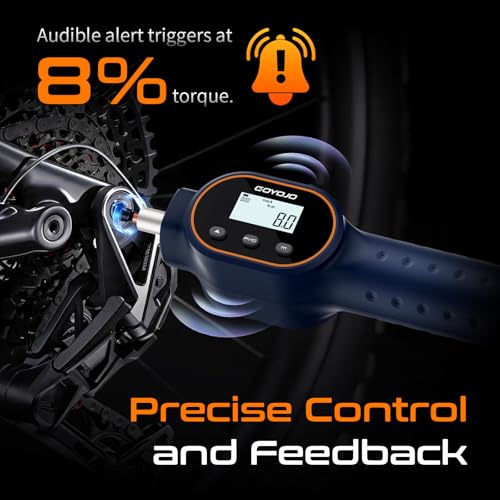 GOYOJO Digital Torque Screwdriver 1.77-17.7 in.lb / 0.2-2 Nm, 1/4 Adjustable Inch Pound Torque Wrench Screwdriver Set with Strong Magnetic Bits,999 Data, for Gunsmithing, Electronics and Mounting - size: 1.77-17.7 in-lb