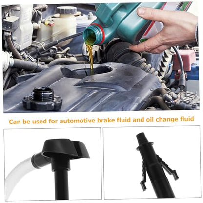1set Siphon Pump Kit for Fluid Transfer Manual Hand Pump for Oil Brake Fluid and Antifreeze Siphon Hose for Automotive and Home Use