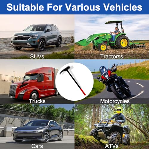Tire Bead Breaker Tool with Tire Hammer and 2Pcs 38inch Tire Iron Bars for Tire Changing Tool Tire Changer Kit - style: Tire Hammer+L Tire Bar+L Tire Bar
