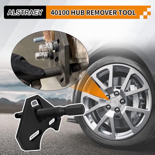 40100 Hub Remover Wheel & Brake Disc Removal Tool Kit Compatible with 5 6 8 Hub Assemblies Black
