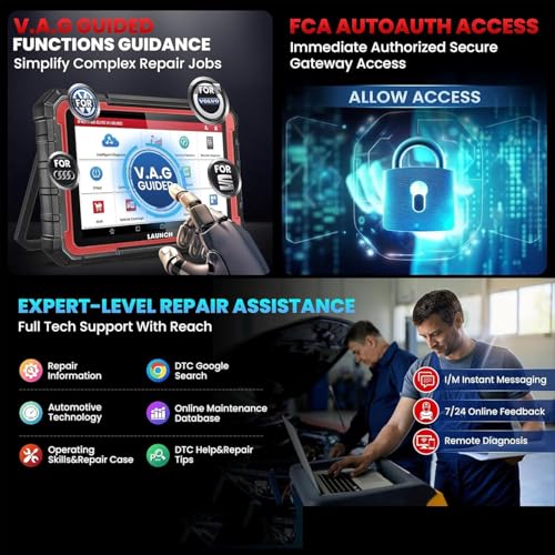 LAUNCH X431 PRO Elite OBD2 Scanner, 2026 All-in-One New Bidirectional Scan Tool with CANFD DOIP, ECU Diagnostics,38+ Resets, Full System,FCA Autoauth,VAG Guide, 2 Years Update Included