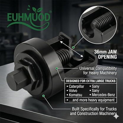 Heavy Duty 36mm Forks Ball Joint Removal Tool, Ball Joint Separator | One Piece Molding Top Bead Design Fits for Kenworth Peterbilt Freightliner Mack Volvo Scania Mercedes Benz Truck