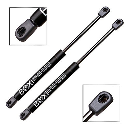 BOXI 2pcs Gas Charged Universal Lift Supports Struts Shocks Springs Dampers Extended Length 18.50 inches, Compressed Length 11.25 inches, 30 lbs Force, 10mm Ball Socket 6932