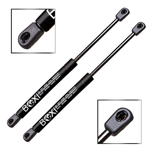 BOXI 2pcs Universal Lift Supports Struts Shocks Gas Struts Shocks Springs Supports Extended Length 14.50", Compressed Length 9.25", Force (lbs) 25.00,10mm Ball Socket 4043