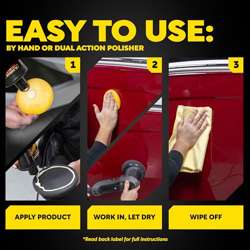 Meguiar's M6332 Flagship Premium Marine Wax, Easy to Use Boat Polish and Wax, Remove Scratches, Swirls, and Oxidation While Leaving Lasting Protection, 32 Oz Bottle - size: 32 Fl Oz (Pack of 1)