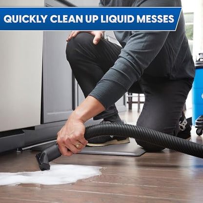 Vacmaster Blue Edition 8-Gallon* 4 Peak HP Wet/Dry Vacuum– VOC809PF - size: 8 Gallon