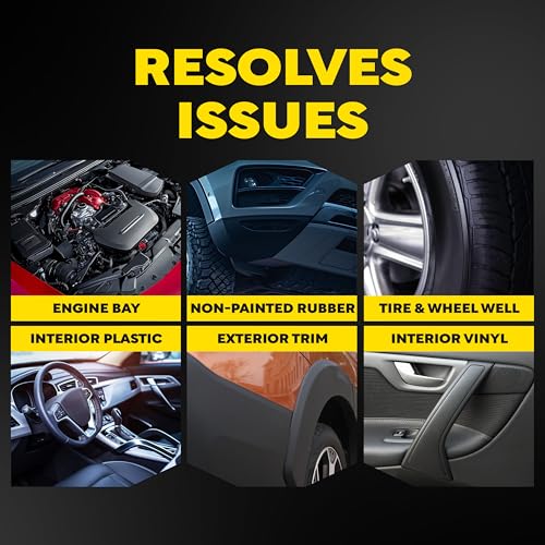 Meguiar's D17001 Hyper Dressing -1 Gallon â€“ Give Your Carâ€™s Trim Pieces the Best Shine & Gloss, Factory,128 Fl Oz (Pack of 1) - size: 128 Fl Oz (Pack of 1)