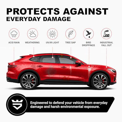 AvalonKing Armor Shield IX – DIY Ceramic Coating Kit for Cars – High Gloss, Hydrophobic & 2-Year Protection – Easy Home Application – Paint, Glass, Rims & Trim – 30ml