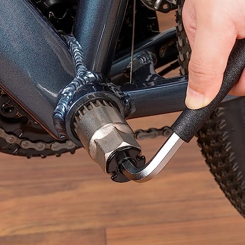 Bike Bicycle Bottom Bracket Removal Sleeve Tool,Bike Bicycle Crank Puller, Crank Removal Tool Set for Mountain and Road Bikes (CT-B02+ CT-C02) - style: CT-B02+ CT-C02