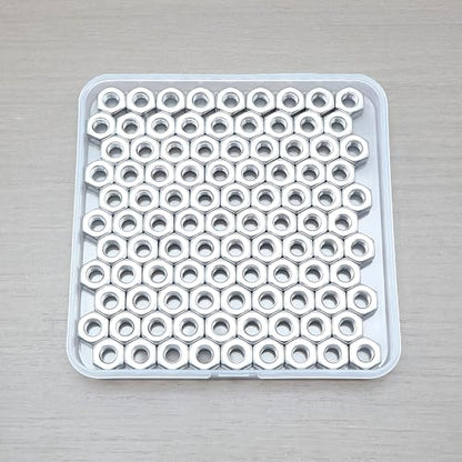 120 Pcs 1/4-20 Hex Nuts, 304 Stainless Steel | Standard Inch Coarse Thread, Hardware Nuts - size: 1/4"-20 (120Pcs)