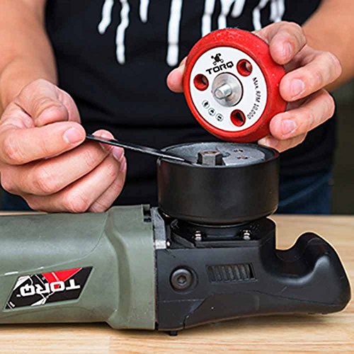 Chemical Guys, TORQ R5 Dual-Action Backing Plate, Hyper Flex, Red, 3 in | Flexible 3 in backing plate pairs small pads with dual-action polishers for spot correction and tight areas - size: 3 Inch Dual Action