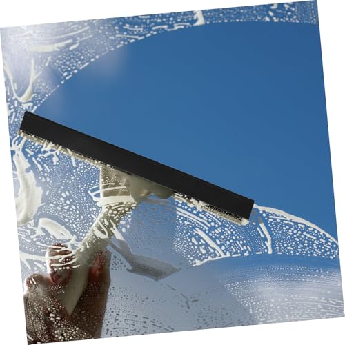 2pcs Window Squeegee Rubber Replacement Shower Squeegee Refill for Glass Cleaning and Water Spot Removal