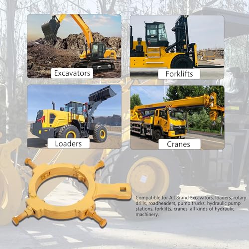 Hydraulic Cylinder Spanner Wrench Hydraulic Cylinder Tools Excavator maintenance wrench tool, Inner Diameter 90mm-165mm - size: 90mm-165mm