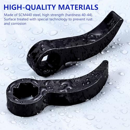 Pry Bar Wrench Adaptor Head, Crowbar Adapter Head Tool, Half Shaft Removal Car Repairing Tools 1/2" Drive - color: 1/2