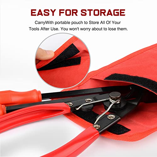 Nilight 3PCS Clip Pliers Set & Fastener Remover Auto Trim Removal Tool Kit Auto Upholstery Combo Repair Kit with Storage Bag for Car Panel Dashboard - color: 3pcs Fastener Remover