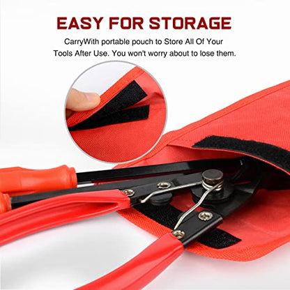 Nilight 3PCS Clip Pliers Set & Fastener Remover Auto Trim Removal Tool Kit Auto Upholstery Combo Repair Kit with Storage Bag for Car Panel Dashboard - color: 3pcs Fastener Remover