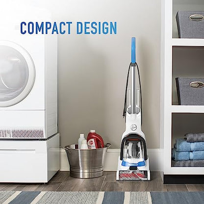 Hoover PowerDash Pet Compact Carpet Cleaner Machine, Lightweight Design, HeatForce Fast Drying, Antimicrobial Brush Roll, Pair with a Hoover Carpet Cleaner Solution - style: PowerDash Pet