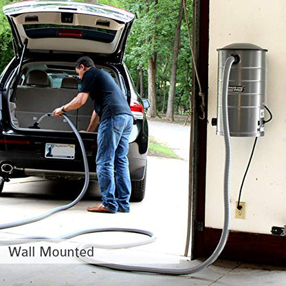 GV50WPRO Professional Wall Mounted Utility and Garage Vacuum with 50 ft Hose and Tools