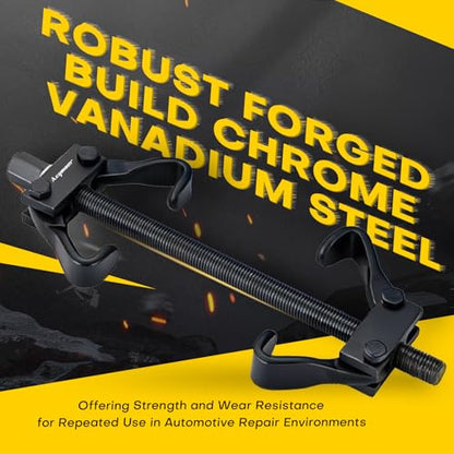 Coil Spring Compressor Tool Set | Coil Spring Compressor for Suspension,Compress,Remove & Install Strut Coil Springs, Fits Most Passenger Cars and Light Trucks