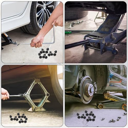 5Pcs Oil Plug Fit Hole of 5/16" Rubber Hydraulic Jack Oil Plugs Universal Jack Replacement Accessories Hydraulic Filler Bung for Oil Reservoir Filler Hole Jack Accessories